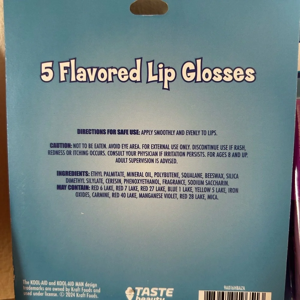 NIB Skittles and Kool-Aid Lip Gloss Sets - Multicolor RARE HTF